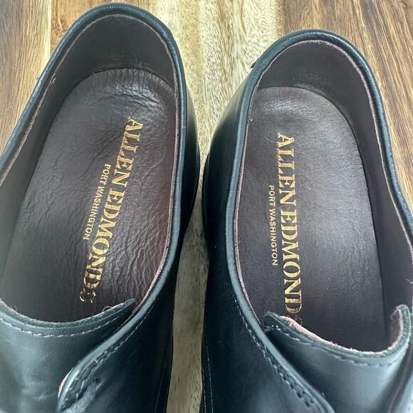 Allen Edmonds Road Warriors Black Leather Lace Up Shoes 3015 Men’s Size 9 B main image 4